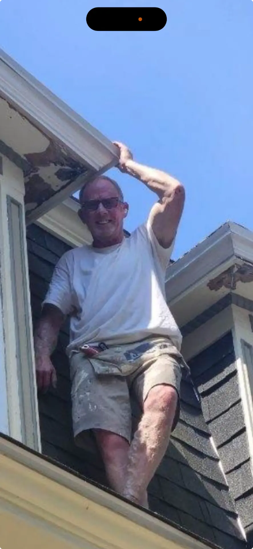 Patrick Tierney, owner of Harbour Painting and Restoration